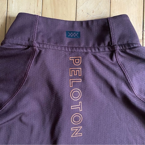 Rhone x Peloton Burgundy 1/4 Zip Sweater - Picture 5 of 11